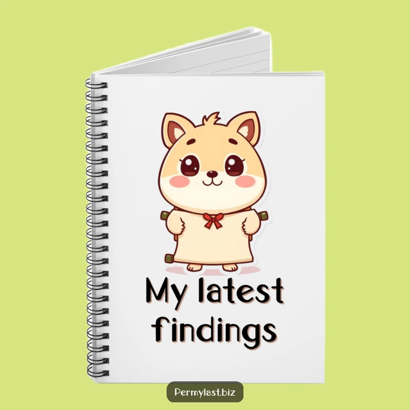 Funny Character Scroll Notebook: Jot Down Your Important Messages