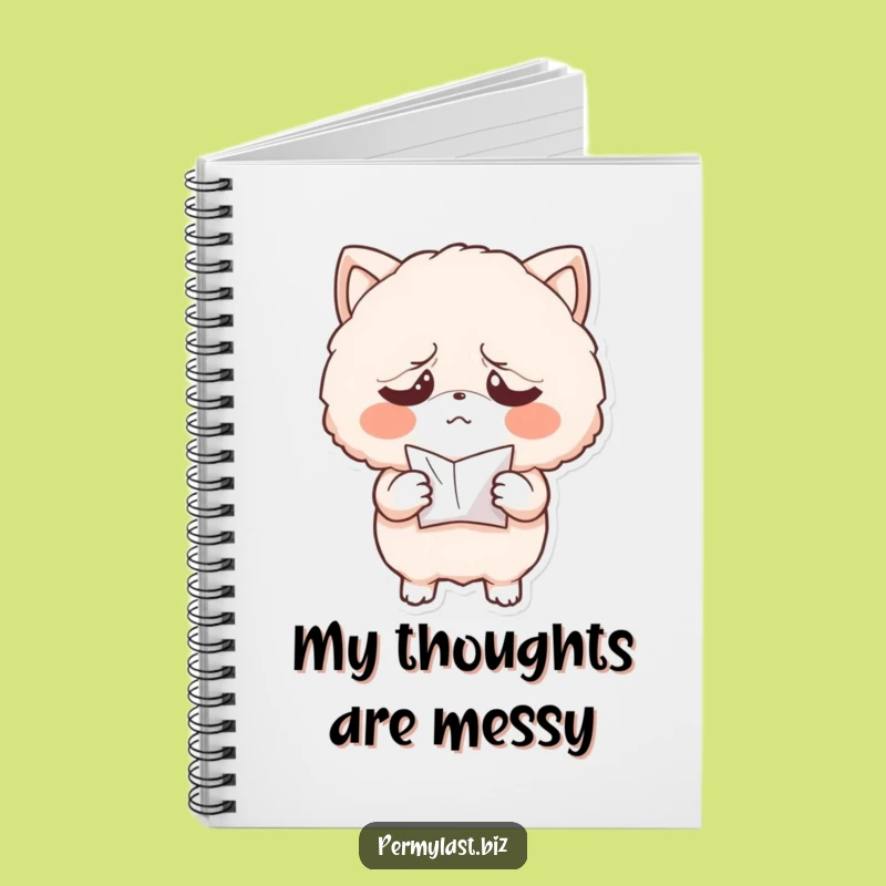Funny Fluffy Exasperated Notebook - Jot Down Your Frustrations Humorously